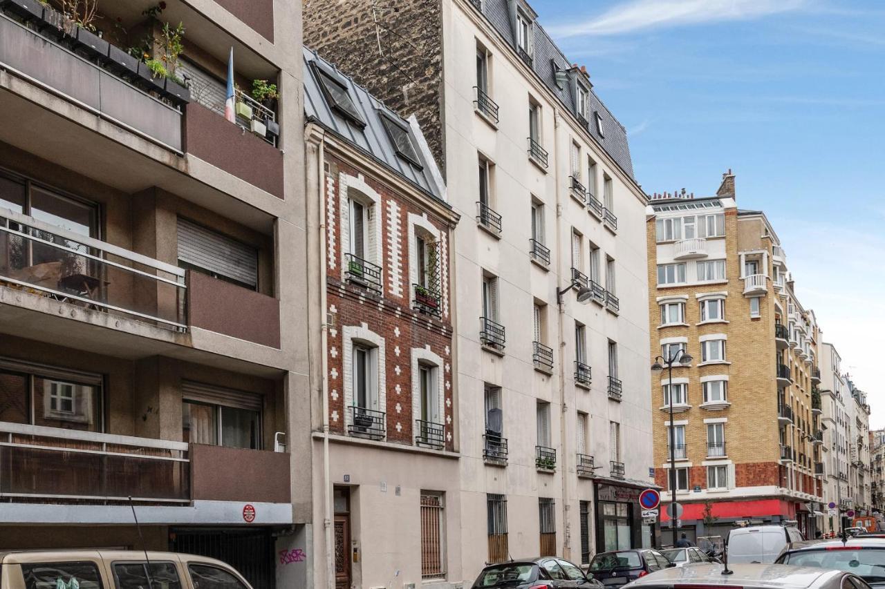Charming Industrial-Style Studio Just Nearby Montmartre In Paris - Welkeysアパートメント エクステリア 写真